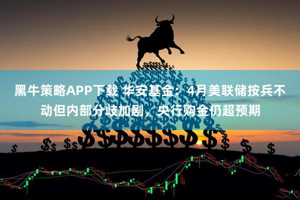 黑牛策略APP下载 华安基金：4月美联储按兵不动但内部分歧加剧，央行购金仍超预期